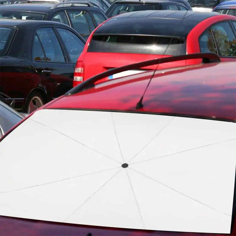 Windshield Umbrella Car Windscreen Sun Shade Foldable UV Block Heat-Resistant Vehicle Accessory 360 Rotation Car Truck SUV Etc.