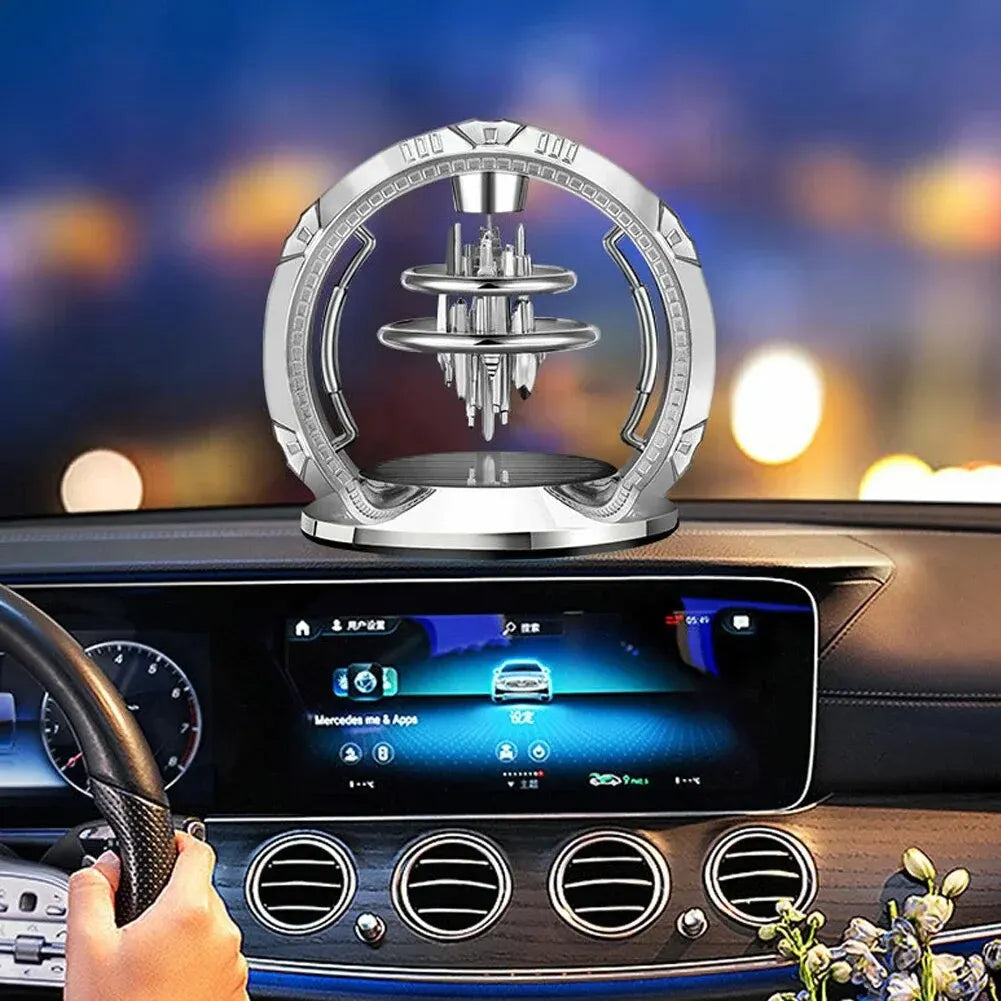 Auto Air Purifier Creative Sky City Auto Select Perfume Diffuser Essential Oil Aromatherapy Decoration Auto Interior Accessories