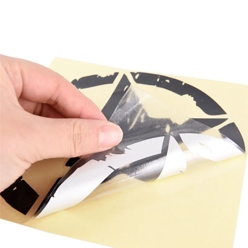 1pc 2 Colors 15cm*15cm ARMY Star Graphic Decals Motorcycle Car Stickers Vinyl Car-styling