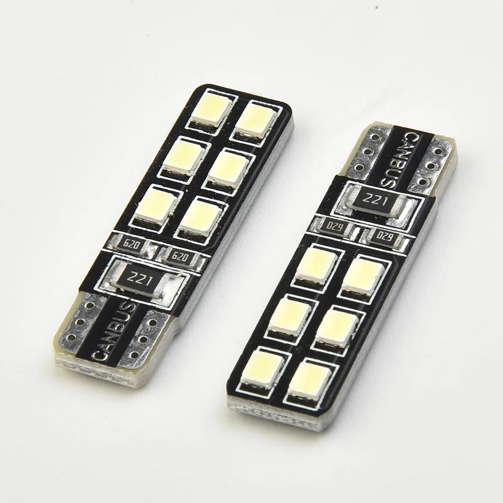 4pcs Eyebrow Eyelid Light Bulb LED For Mercedes For Benz W204 C300 C350 SMD-2835 Error Free LED White Bright Car Bulb Set