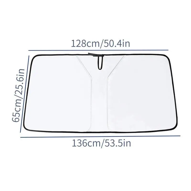 Sun Shade For Car Sun Visor Car Sun Shade Automotive Window Sunshades Foldable Front Windshield Car Shade Car Window Shades For