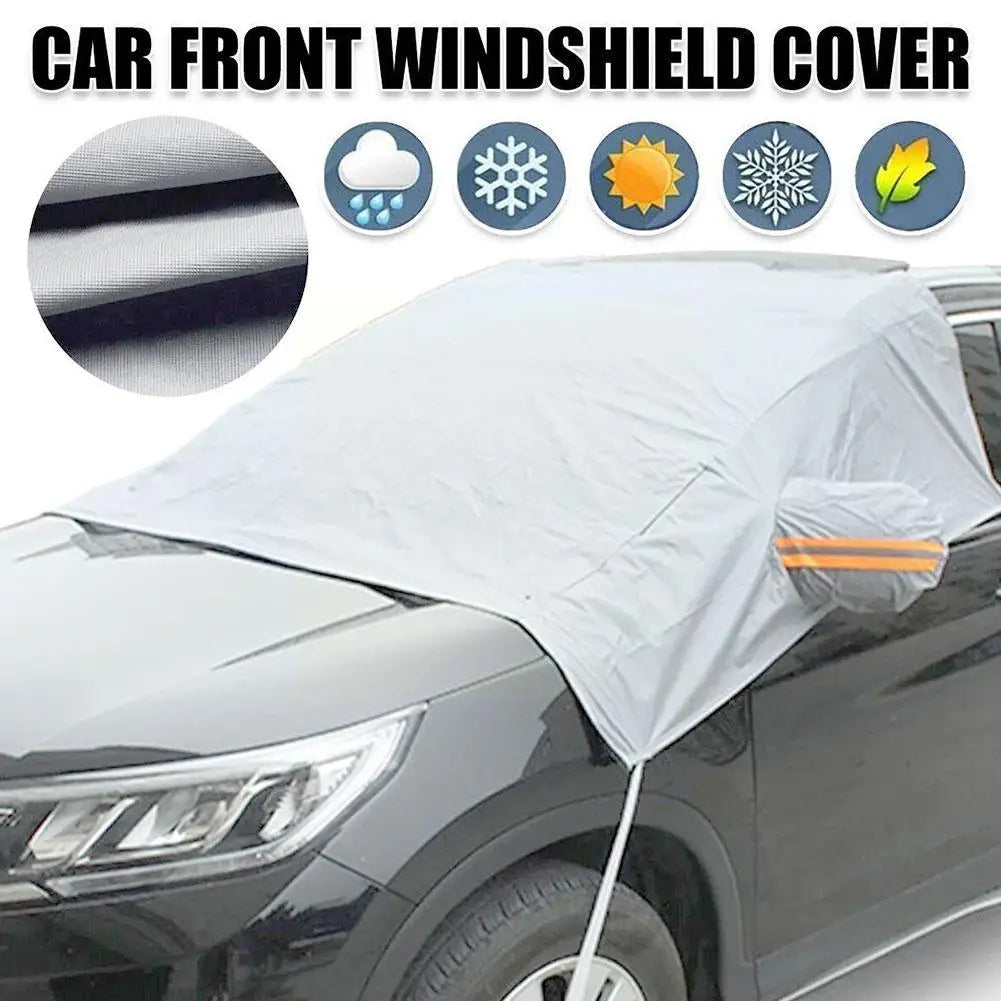 Prevent Snow Ice Sun Shade Dust Frost Freezing Car Windshield Cover Protector Cover Universal For Auto F3C0