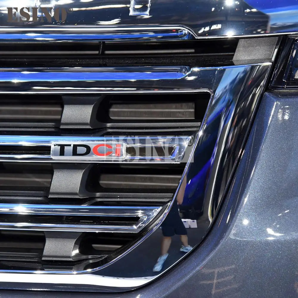 Car Styling 3D TDCI Car Trunk Metal Zinc Alloy Emblem Rear Body Tailgate Accessory Adhesive Badge for Ford Kuga Explorer Transit