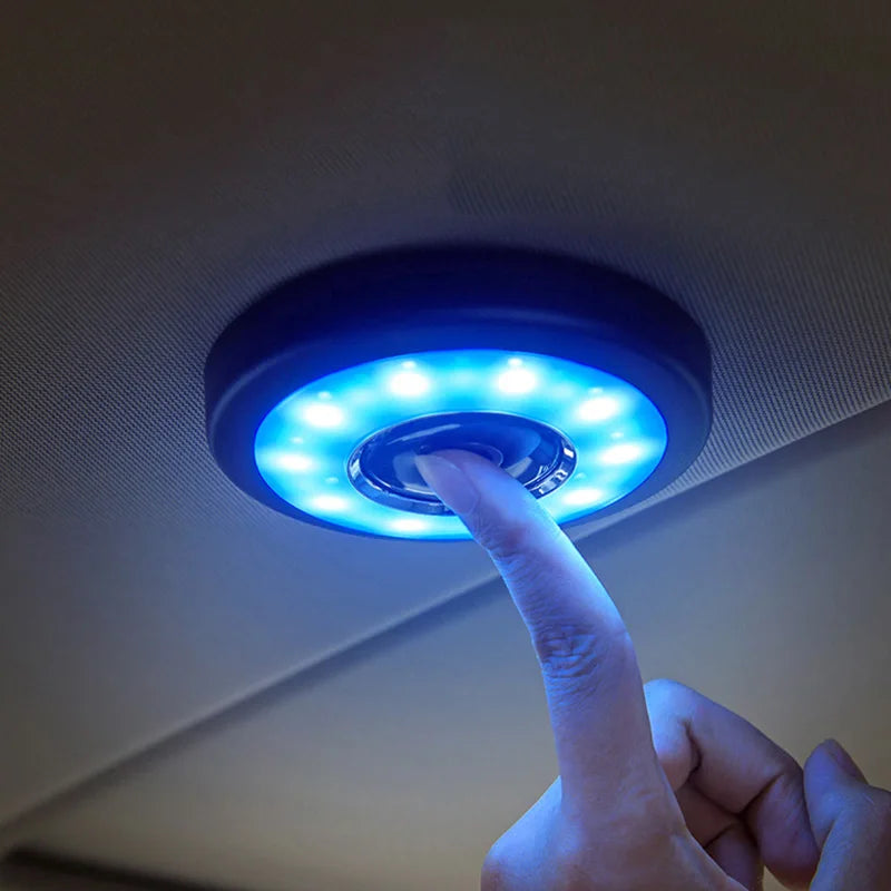 Car Interior Ambient Light Ceiling Lamp Car Reading Light Rechargeable LED Auto Styling Night Light For Automobiles Family Party