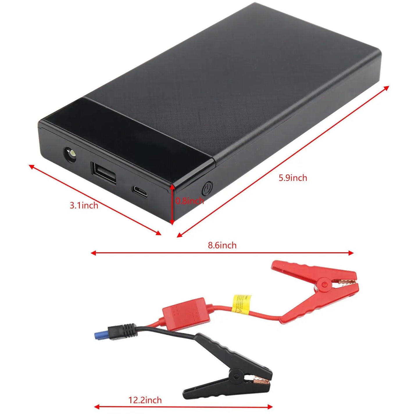 Jump Starter 600A Car Battery Charger for Auto Power Bank Booster 12V Starting Device Petrol Diesel car jump starter power bank