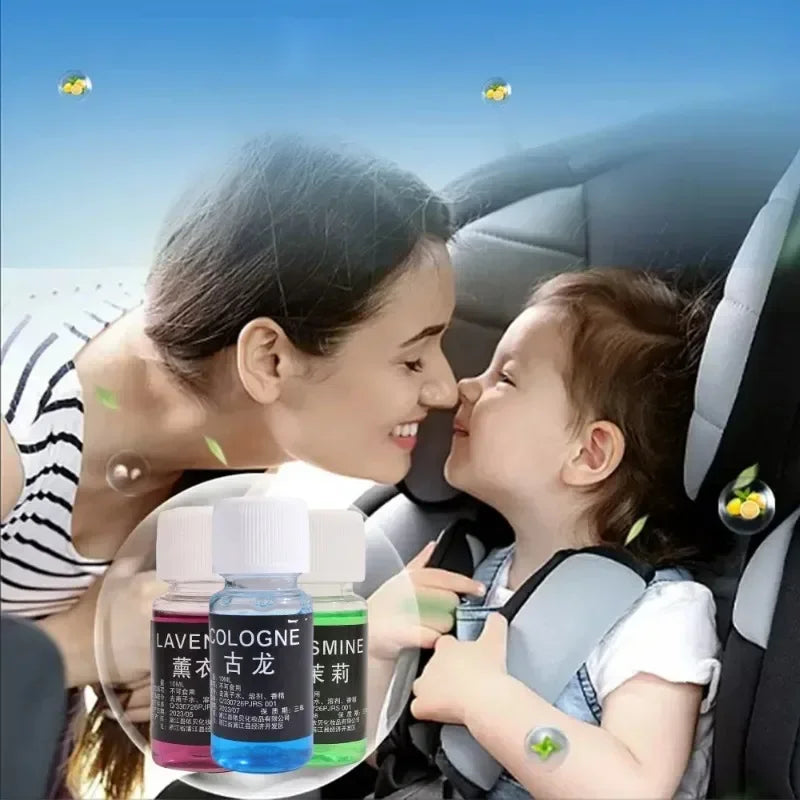 70/30ml Car Perfume Supplement Liquid Car Interior Air Freshener Pure Natural Plant Essential Oil Perfume Long-lasting Fragrance