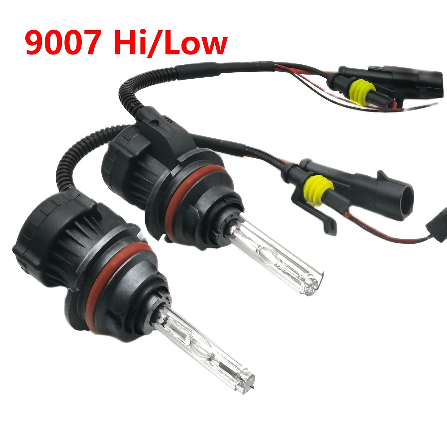 Premium 12V AC 55W HB2 HB5 H4 9007 H13 Bixenon Globes 9003 9004 9008 h/l High Low Xenon Bulbs 4200LM 12V Cars HID Headlights