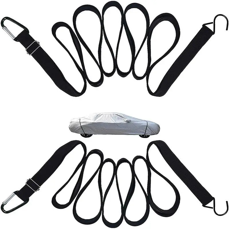 Car Cover Windproof Rope Universal Car Covers Fixed Rope Strap Automobile Hood Fixed Ropes For SUV Trucks Adjustable Straps