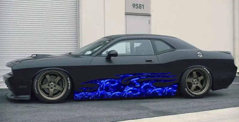 Dragons decal, Full color Car side graphics, Vinyl sticker Dragons, Car wrap Dragons, Car vinyl Dragon for cars car vinyl decal