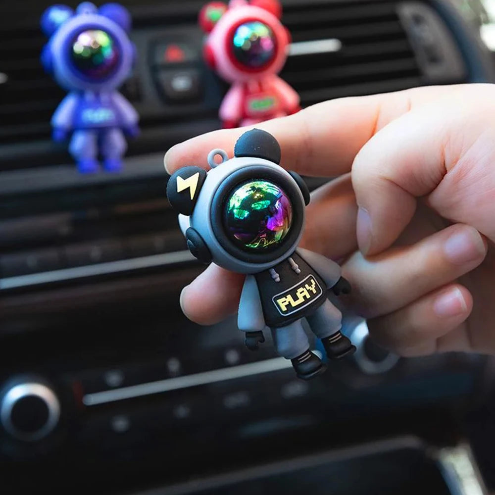 Car Air Outlet Perfume Clip Cartoon Astronaut Air Freshener Conditioning Air Outlet Car Aromatherapy Car Interior Accessories