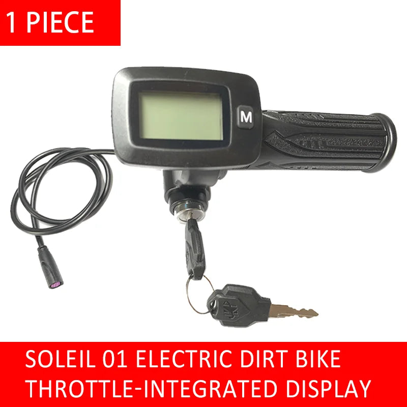 Original Soleil01 New Tthrottle for Tuttio Soleil 01 Electric Dirt Bike Compatible with Kugoo Wish 01 Dirt Bike