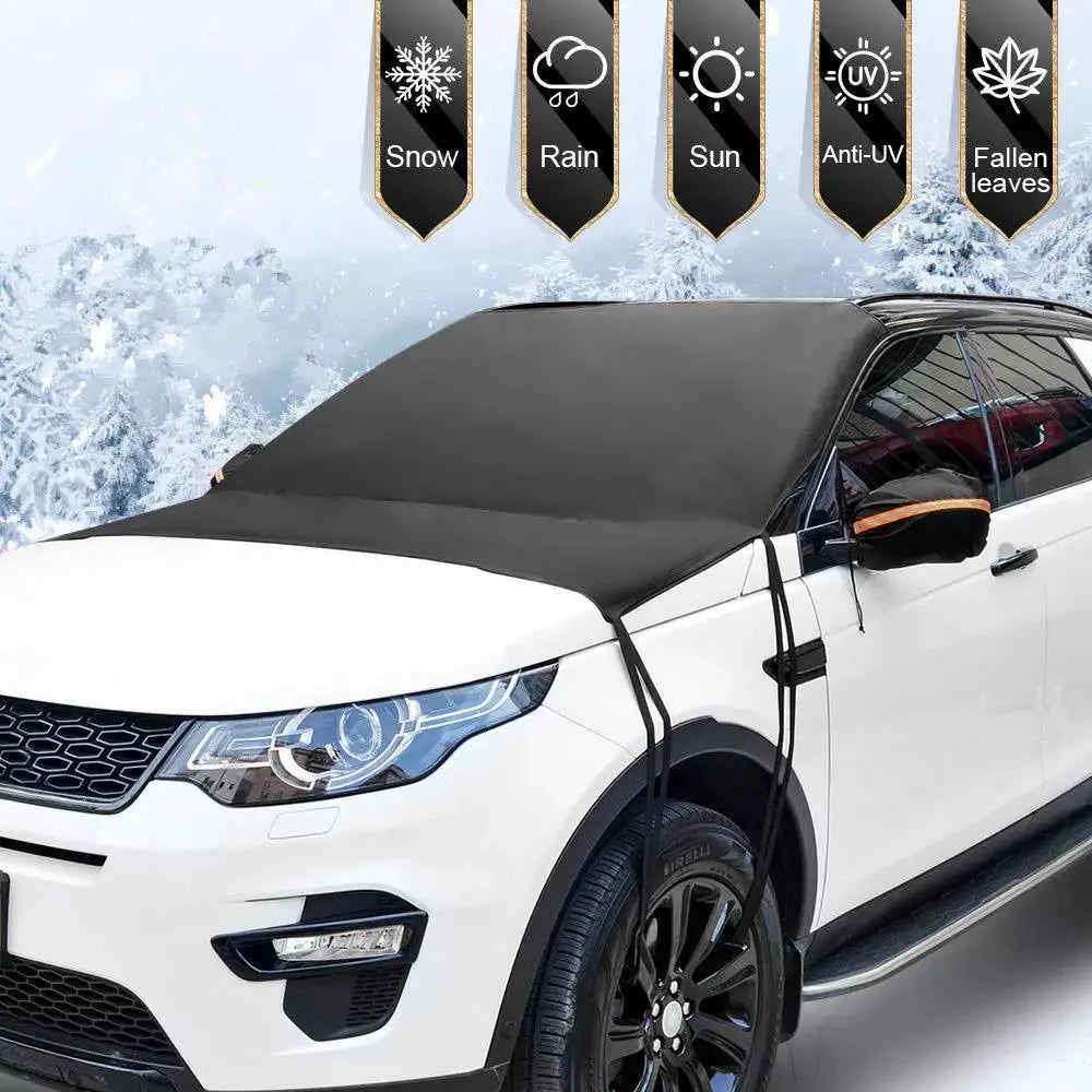 Car Cover Sunshield Dust Waterproof Protection Outdoor Exterior ProtectorUniversal Car Front Windshield Cover Sun Shade Snow