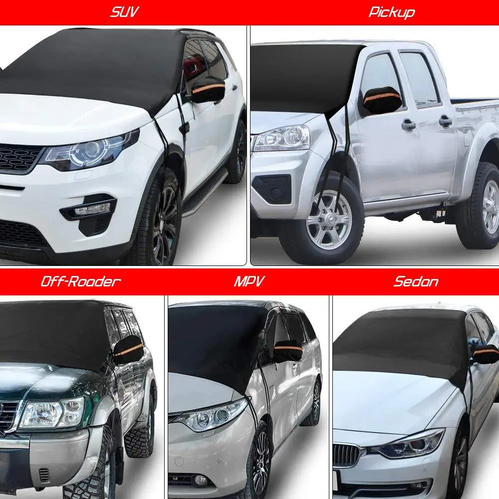 Car Cover Sunshield Dust Waterproof Protection Outdoor Exterior ProtectorUniversal Car Front Windshield Cover Sun Shade Snow