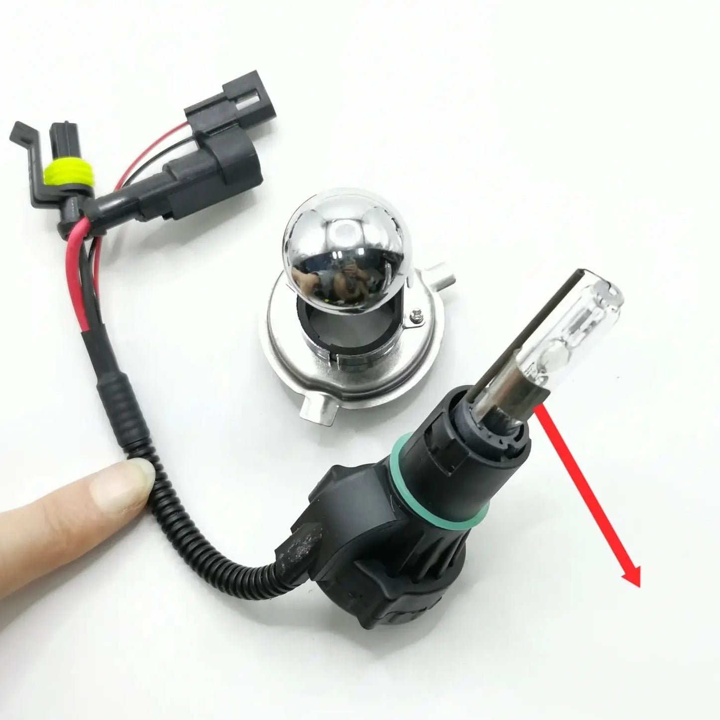 Premium 12V AC 55W HB2 HB5 H4 9007 H13 Bixenon Globes 9003 9004 9008 h/l High Low Xenon Bulbs 4200LM 12V Cars HID Headlights