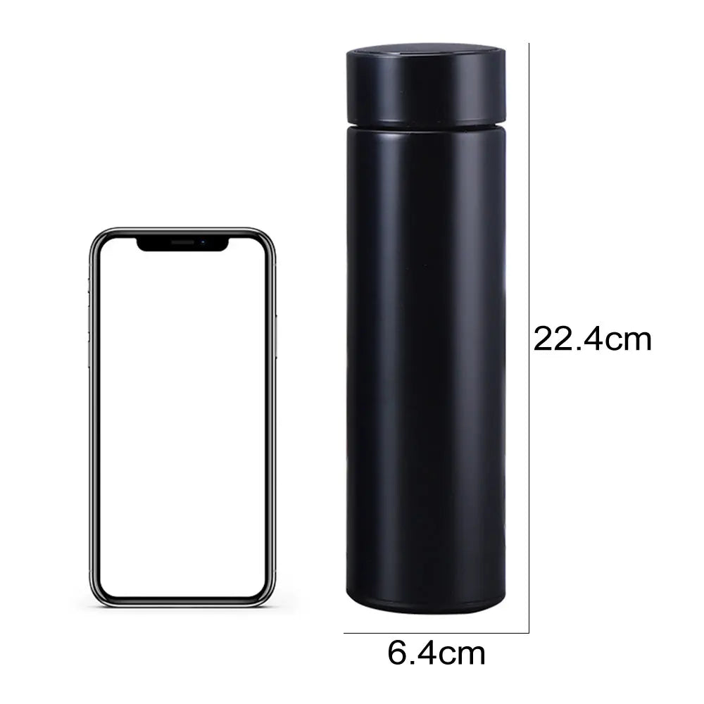 Stainless Steel Car Thermos Mug Smart Insulation Cup Water Bottle Accessories For Jeep JAC KIA Isuzu Lexus Lada Kia Land Rover
