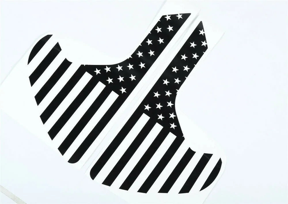 2pcs/set Sticker Black Fender Flag For Jeep Wrangler JL/JT Gladiator 2018-2020 Leaf Sticker Brand New High Quality Hot Sale