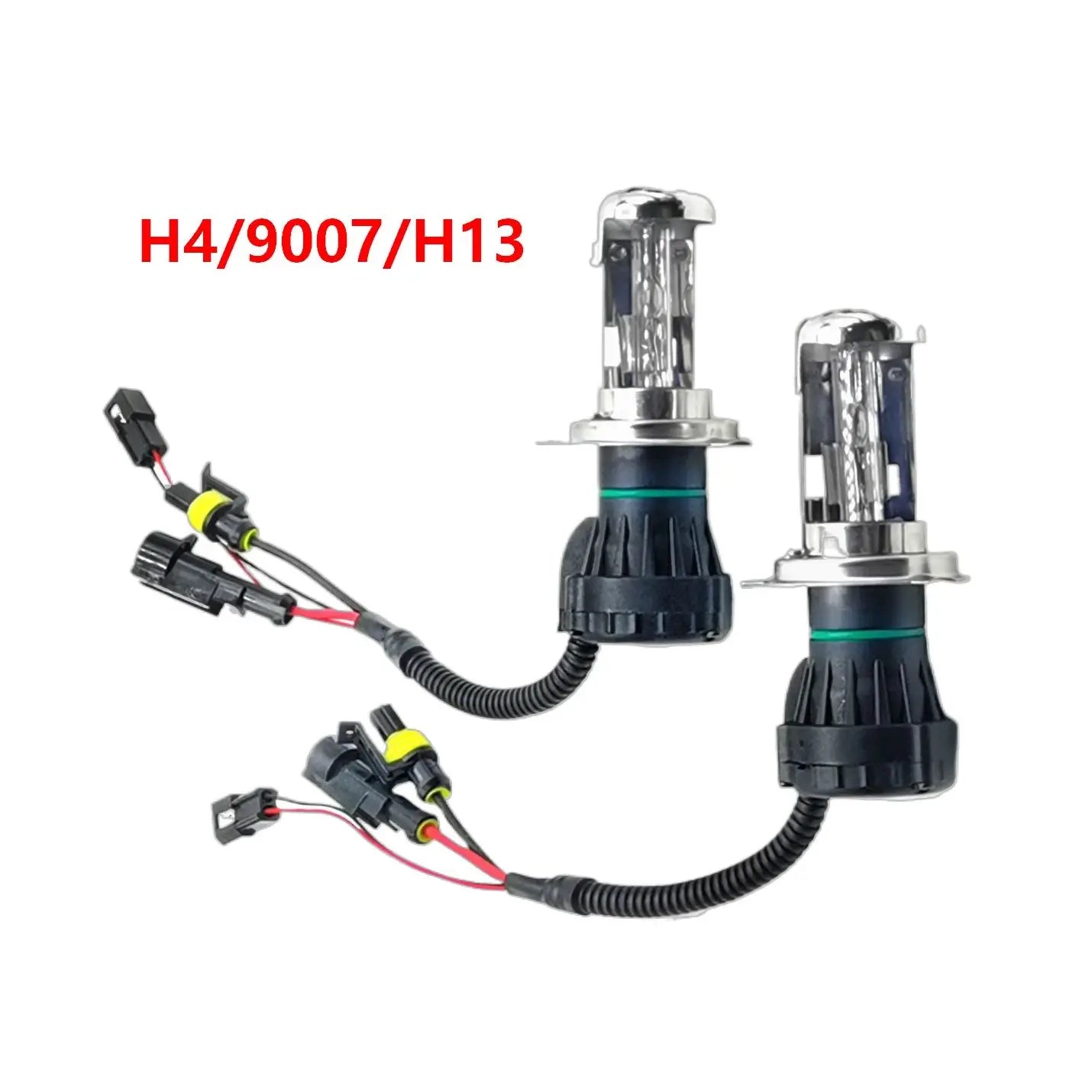 Premium 12V AC 55W HB2 HB5 H4 9007 H13 Bixenon Globes 9003 9004 9008 h/l High Low Xenon Bulbs 4200LM 12V Cars HID Headlights