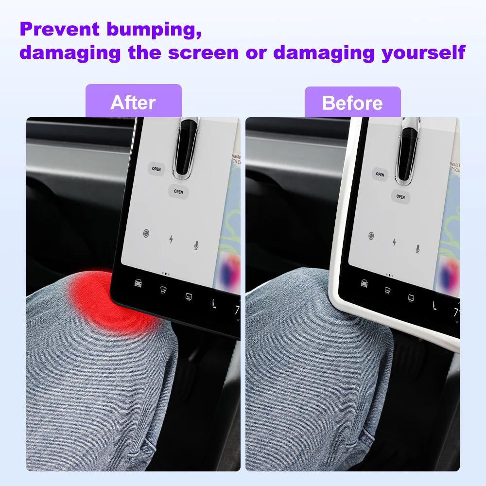 For Tesla Highland Screen Protector Silicone Frame Display Edge Body Cover Central Control Accessories For Tesla Model 3 Y
