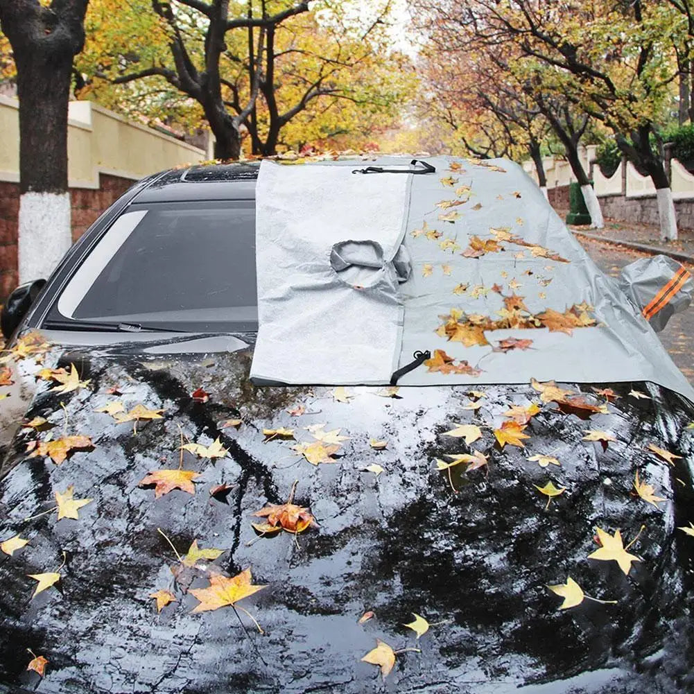 Prevent Snow Ice Sun Shade Dust Frost Freezing Car Windshield Cover Protector Cover Universal For Auto F3C0