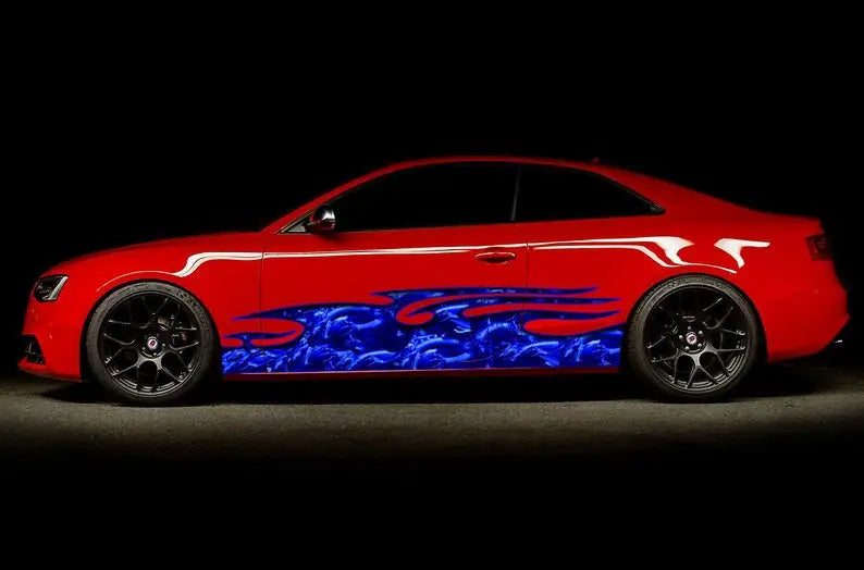 Dragons decal, Full color Car side graphics, Vinyl sticker Dragons, Car wrap Dragons, Car vinyl Dragon for cars car vinyl decal