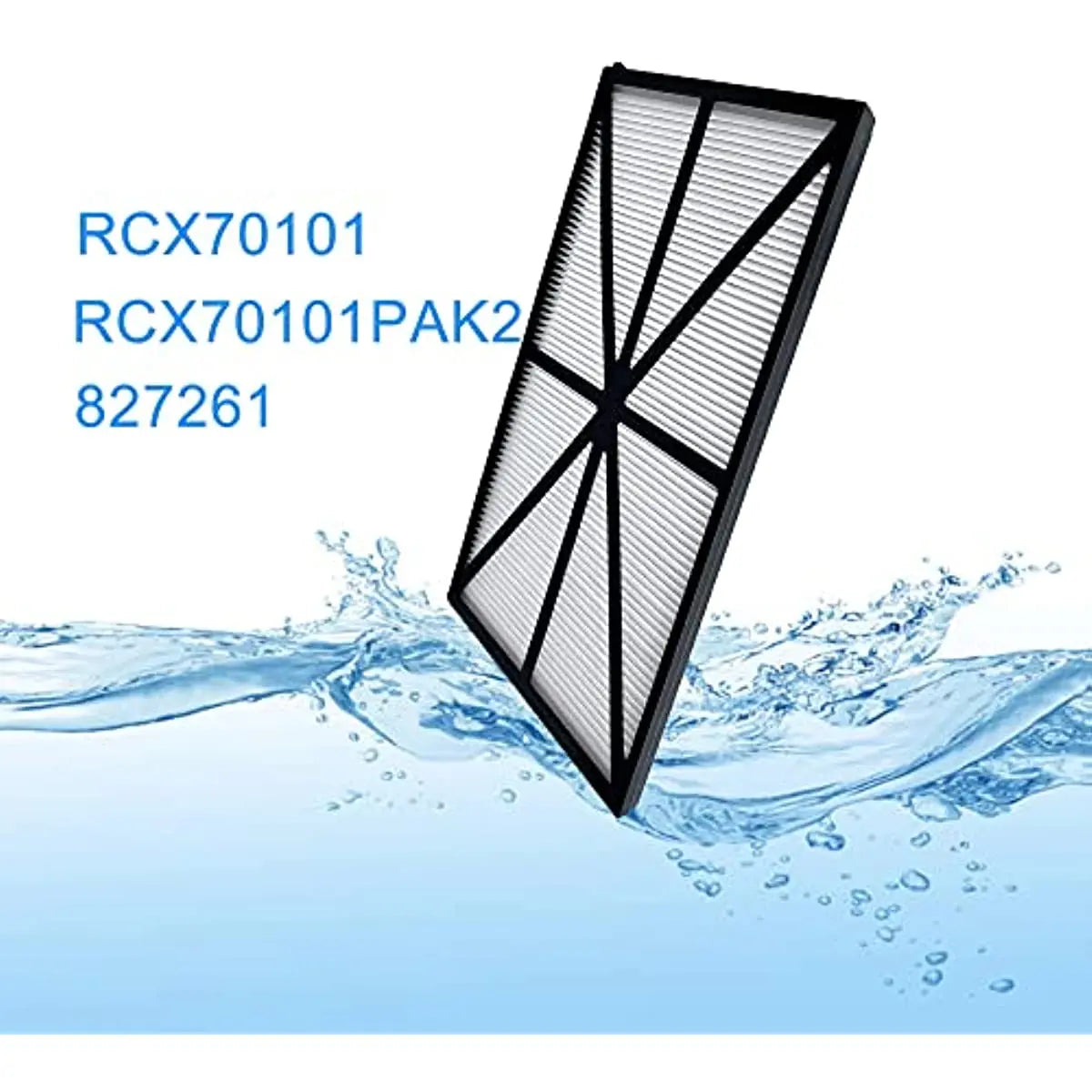 2 Packs RCX70101 Pool Filter Cartridges for Tiger Shark Pool Vacuum Robotic Water Cleaner Replaces 827261 RCX70101PAK2