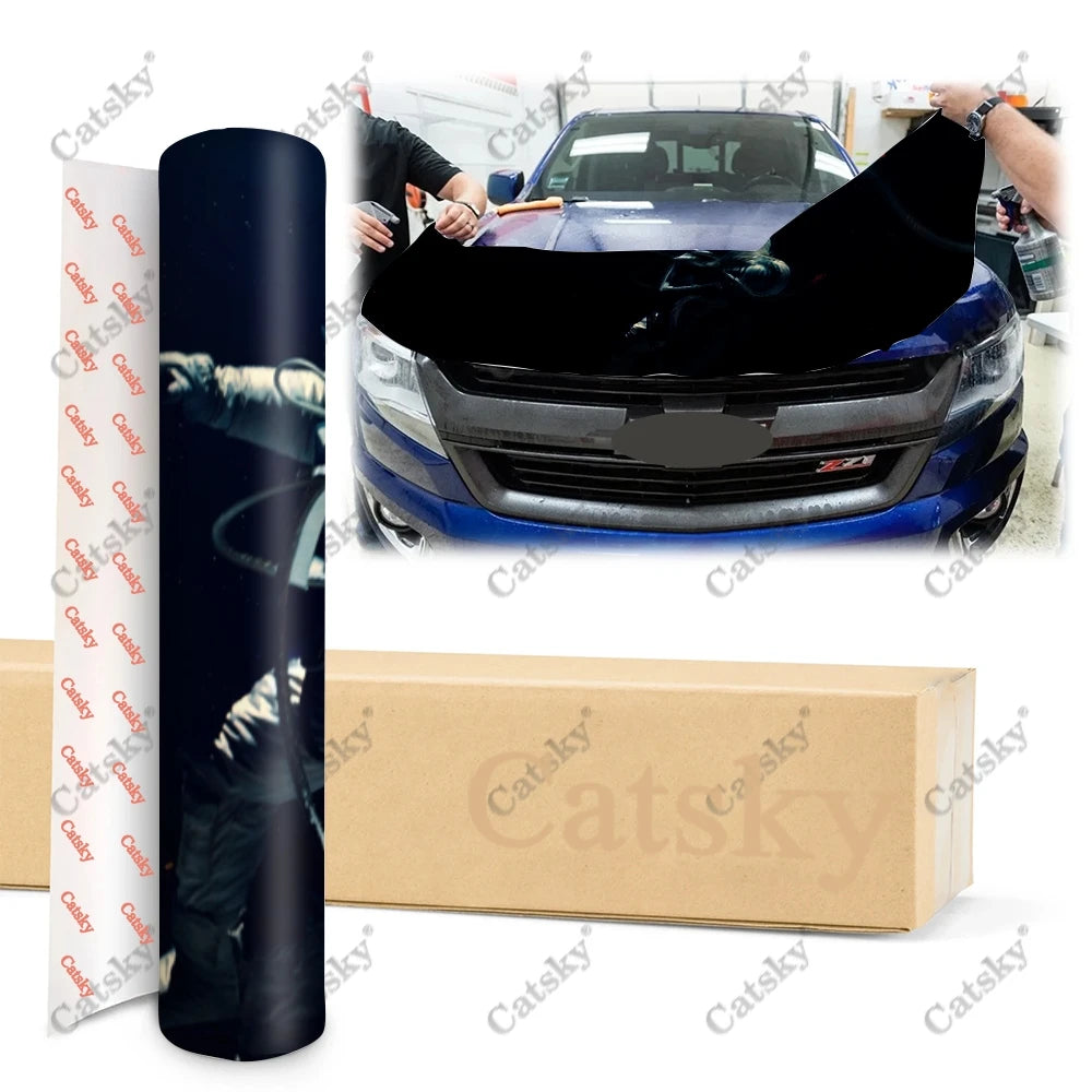 Astronaut Space Surfing Car Hood Wrap Color Vinyl Sticker Decal Truck Graphic Bonnet Decal Custom Car Decoration Stickers