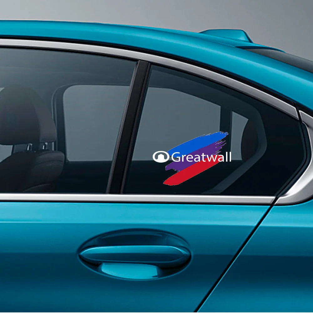 Personalized Tricolor Car Body Sticker Decal Auto Styling Decoration Accessories For BMW Audi Mercedes Ford Toyota Subaru Nissan