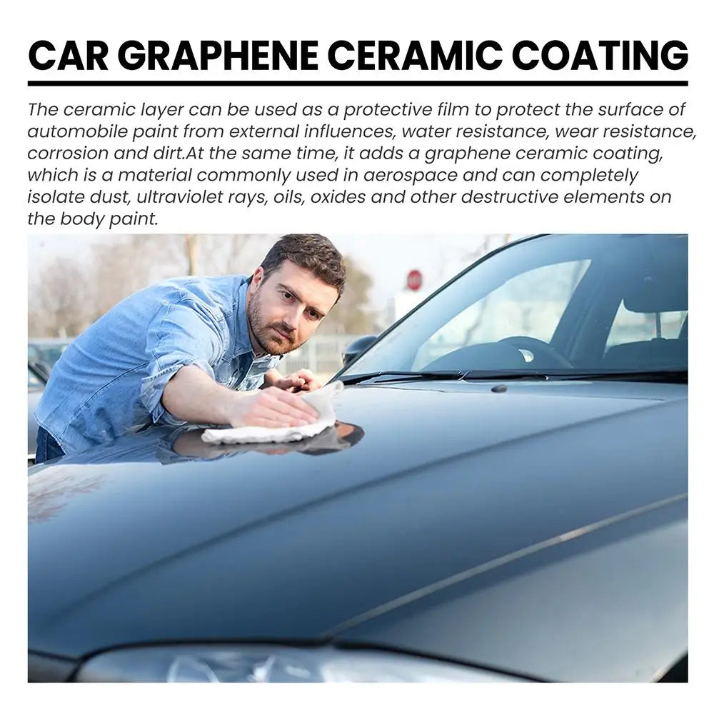 Car Ceramic Nano Coating Graphene Crystal Wax Nano Hydrophobic Anti-fouling Polishing Coating Car Detailing Cleaning Products