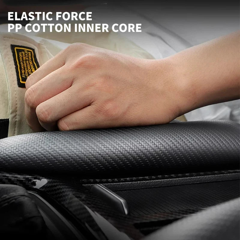 Carbon Fiber Car Interior Seat Gap Plug Filler Pad For Jeep Wrangler JK JL TJ YJ Accessories