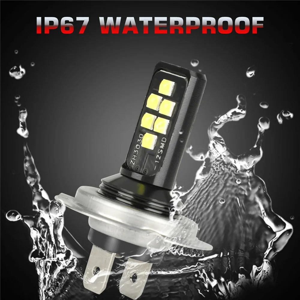 Universal Led Car Light Headlamp Led Lights Superbright Durable 0w 52000lm 6000k Led Headlight Car Accessories Headlight H7 H4