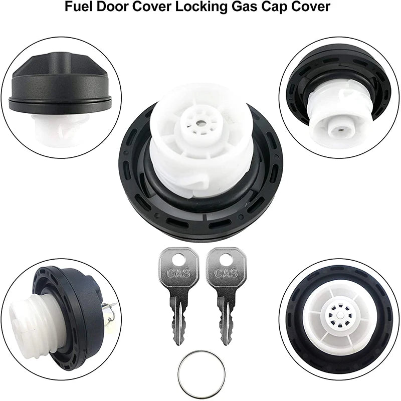 1PC Fuel Tank Cap With Key 05278655AB For Jeep Wrangler Cherokee Grand Cheroke Dodge Challenger Ram Replacement Accessories Auto