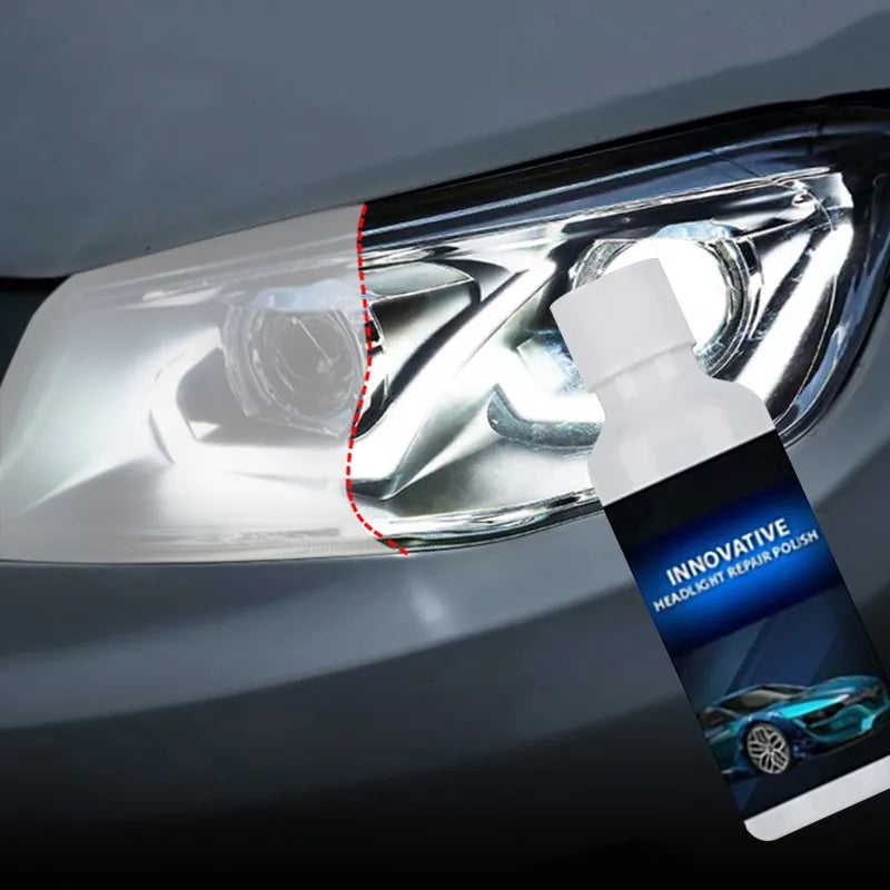 20ml Car Headlight Repair Fluid Headlamp Scratch Removal Oxidation Repair Polish Refurbishment Coating Lampshade Cleaning Tools