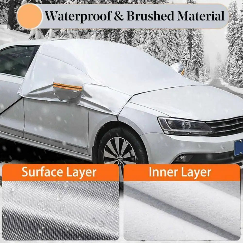 Prevent Snow Ice Sun Shade Dust Frost Freezing Car Windshield Cover Protector Cover Universal For Auto F3C0