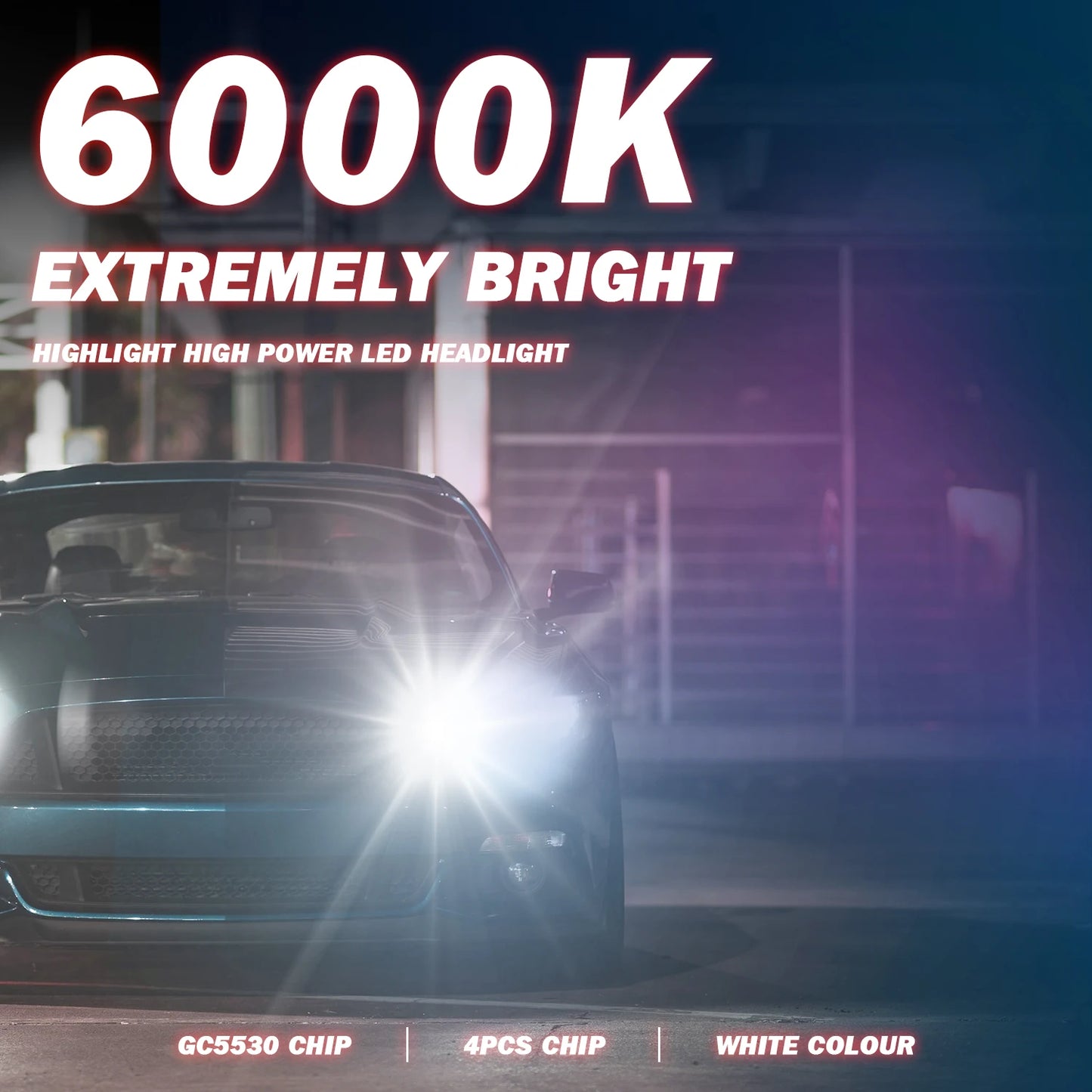 2Pcs Canbus 9007 HB5 LED Headlight Bulbs 14000LM 100W Mini Size Headlamps For Suzuki Vitara Samurai Jimny Swift Grand Vitara