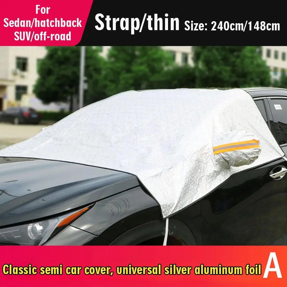 Prevent Snow Ice Sun Shade Dust Frost Freezing Car Windshield Cover Protector Cover Universal For Auto F3C0