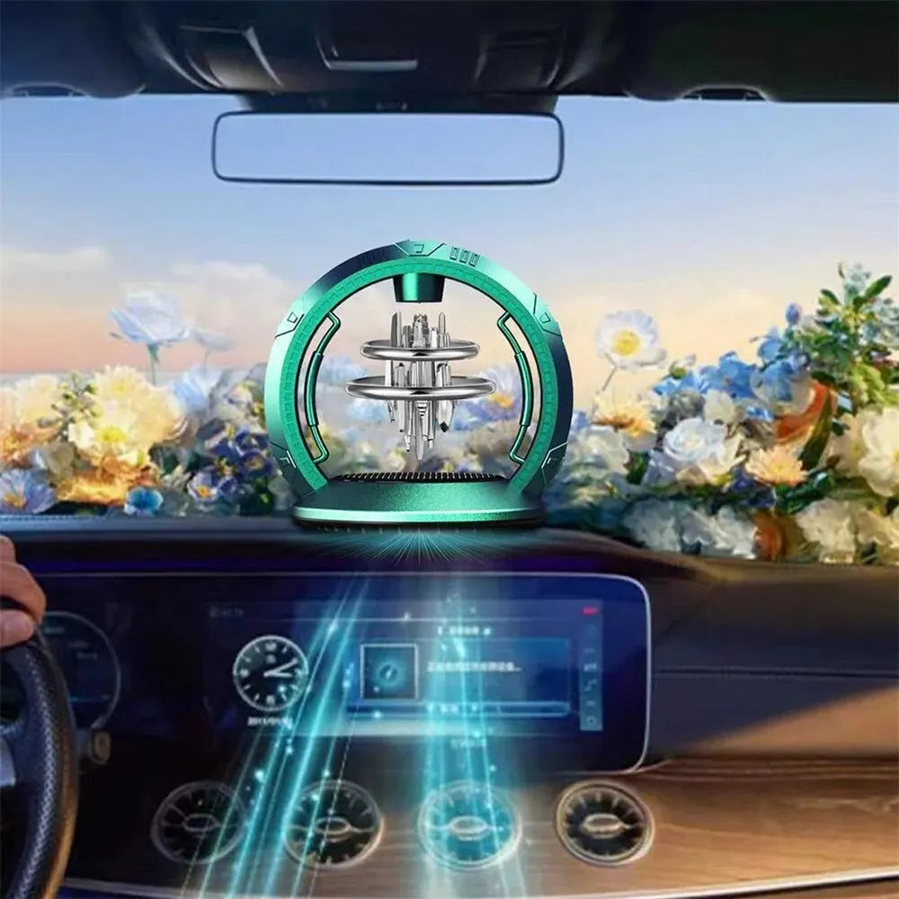 Auto Air Purifier Creative Sky City Auto Select Perfume Diffuser Essential Oil Aromatherapy Decoration Auto Interior Accessories