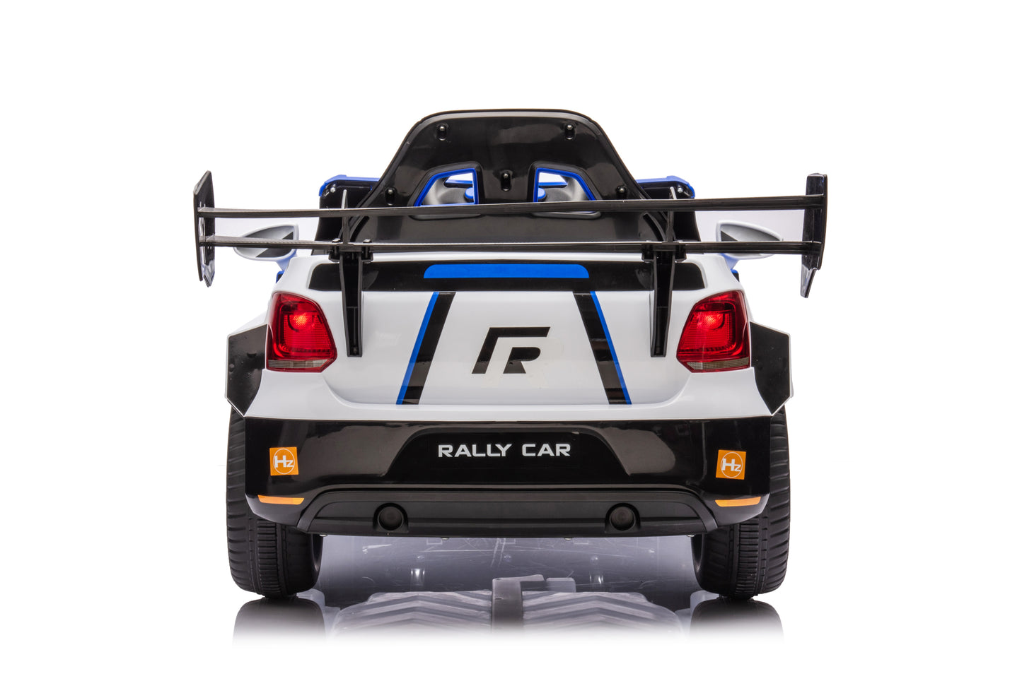 12V4A 20W*2 one button start, forward and backward, high and low speed, music, front light, power display, two doors can open, 2.4G R/C, seat belt four wheel absorber KIDS RIDE ON CAR