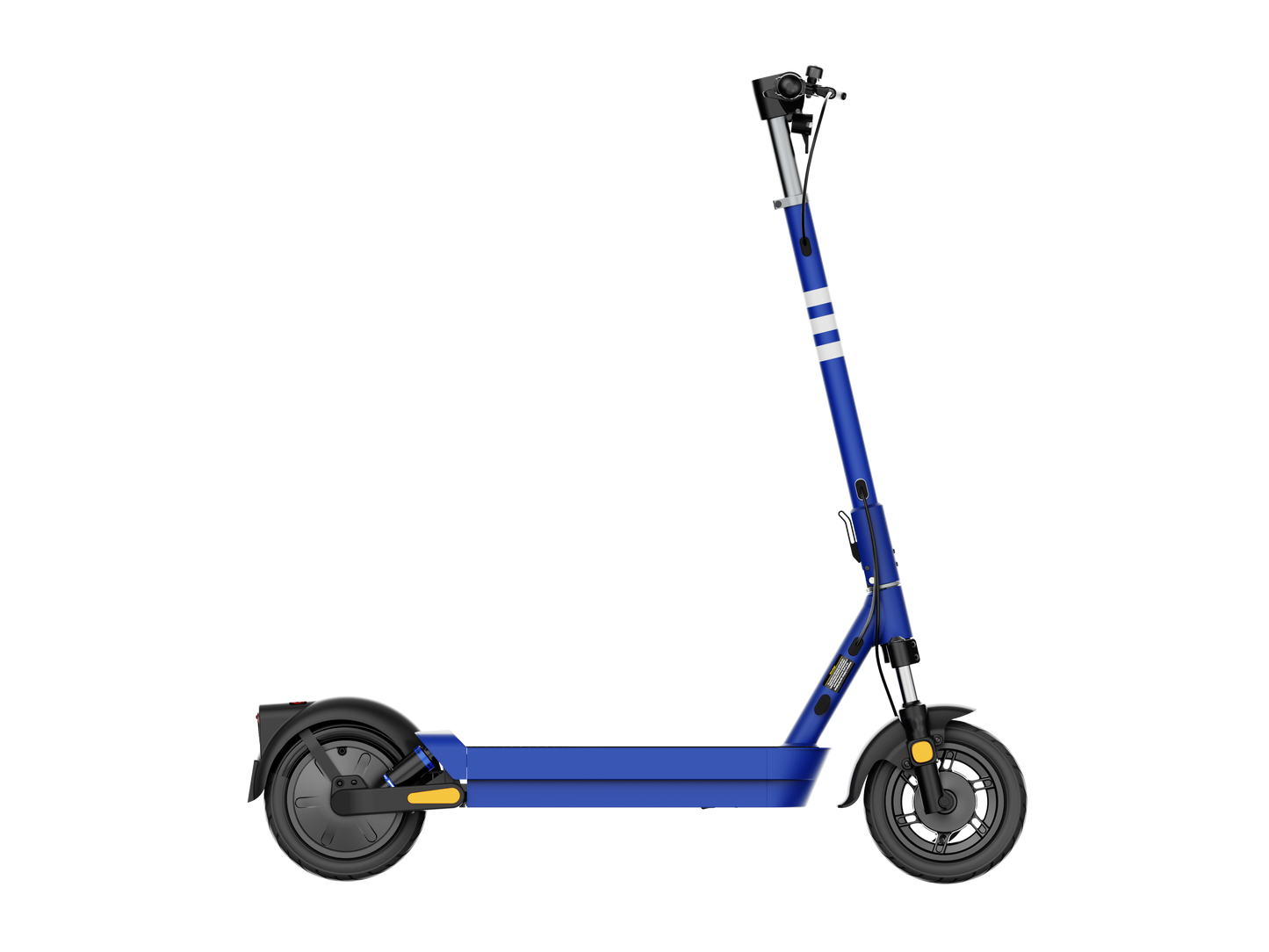 Dual-Suspension Electric Scooter w/ 43.5 Miles Max Operating Range & 24 mph Max Speed - Blue