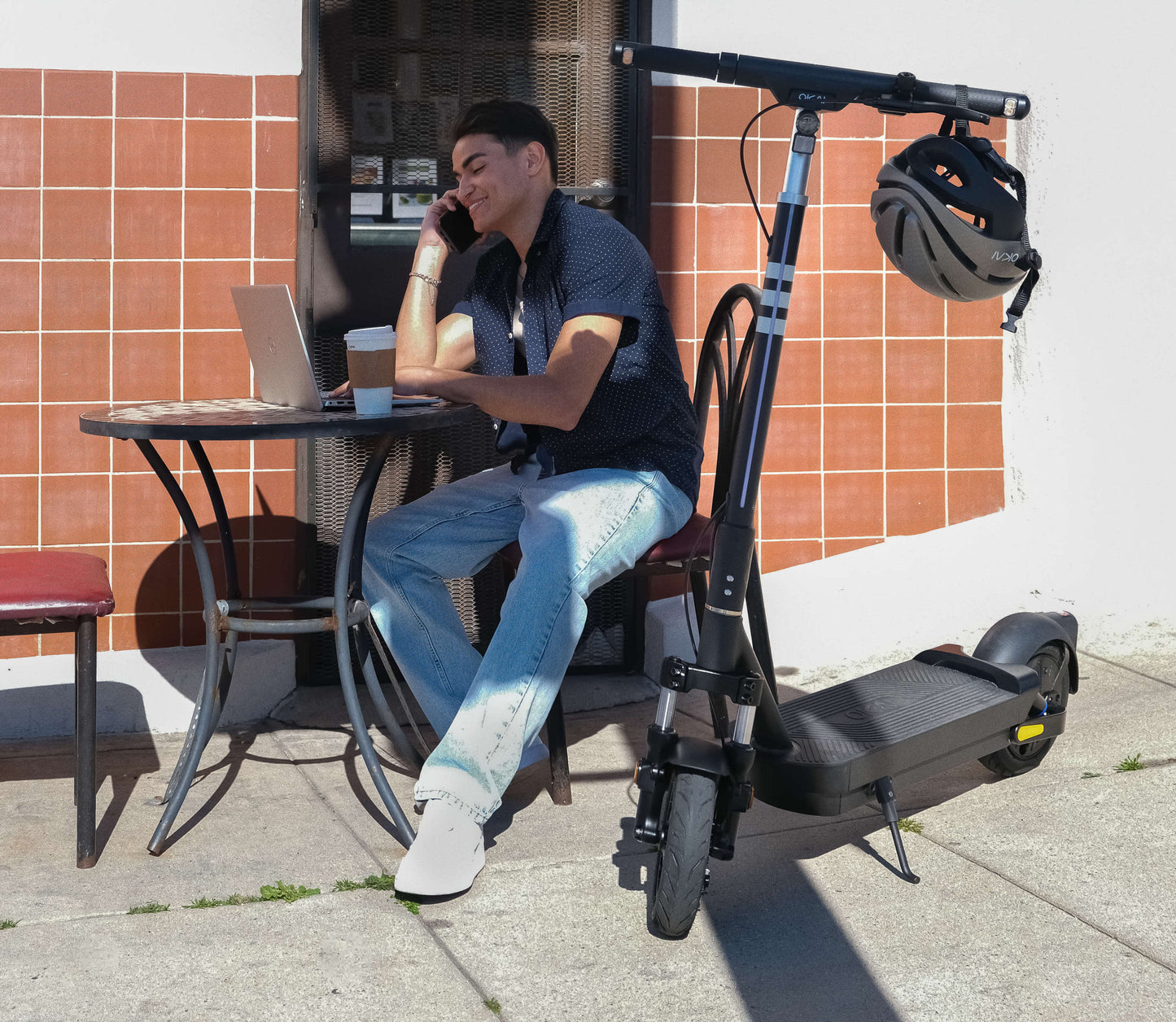 Dual-Suspension Electric Scooter w/ 43.5 Miles Max Operating Range & 24 mph Max Speed - Black