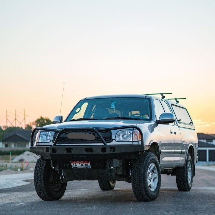 Front Grille For 1st Gen 2000 2001 2002 Toyota Tundra Trd Pro Grill With Letters W/E Light