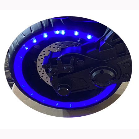 kids motorcycle, 12V motorcycle for kids 3 4 5 6 years Boys Girls 12v7ah kids motorcycle ride on toy with Training Wheels/manual throttle/ drive by hand /Lighting wheels