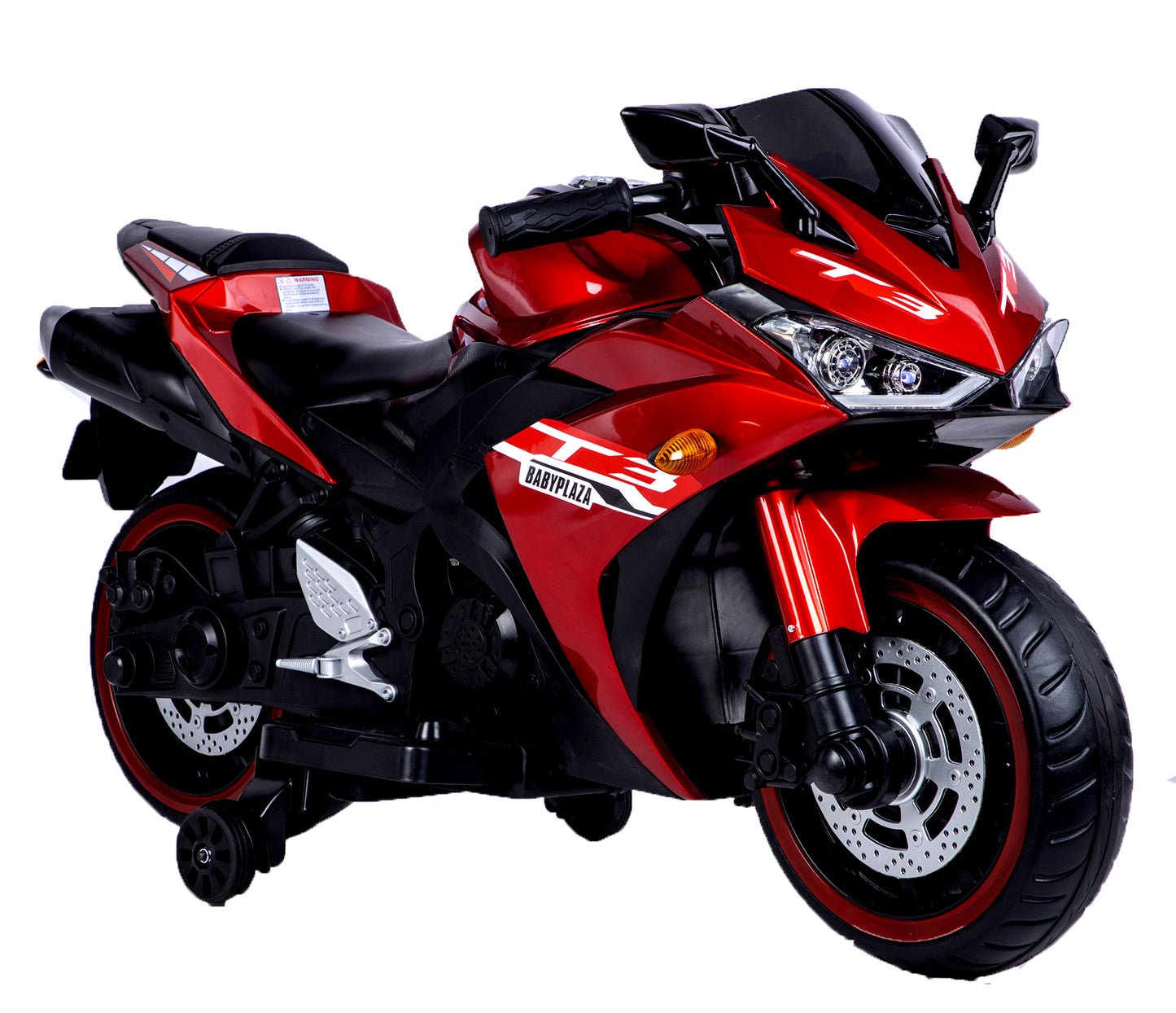 kids motorcycle 12V motorcycle for kids 3 4 5 6 years Boys Girls 12v7ah kids motorcycle ride on toy with Training Wheels/manual throttle/ drive by hand /Lighting wheels