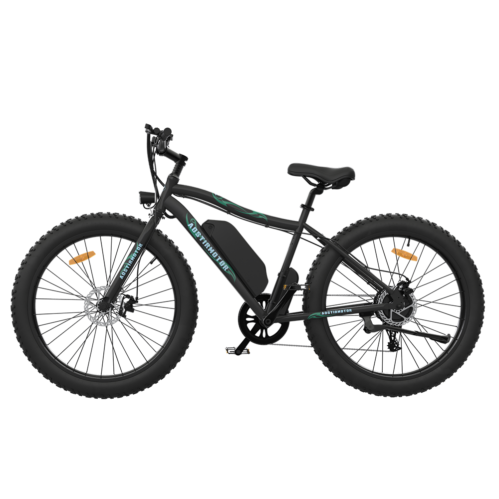 AOSTIRMOTOR 26' 500W Electric Bike Fat Tire P7 36V 12.5AH Removable Lithium Battery for Adults S07-P