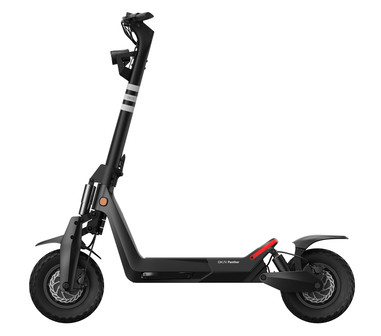 Super Electric Scooter w/31 mi Max Range & 37 mph Max Speed - Black