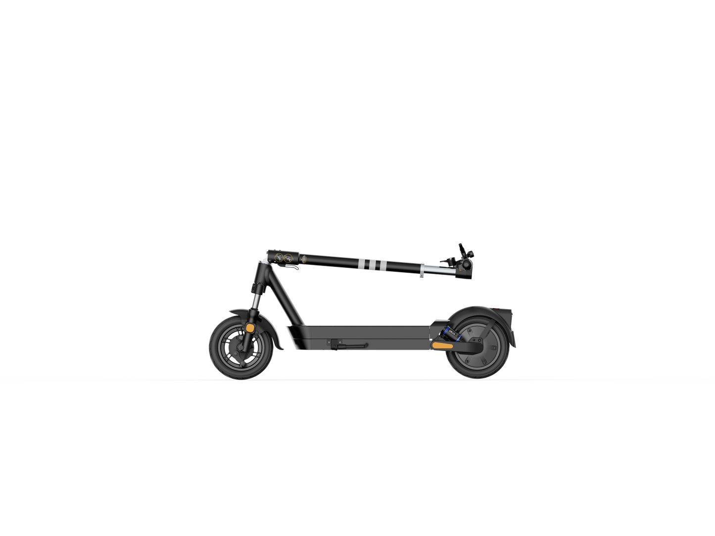 Dual-Suspension Electric Scooter w/ 43.5 Miles Max Operating Range & 24 mph Max Speed - Black