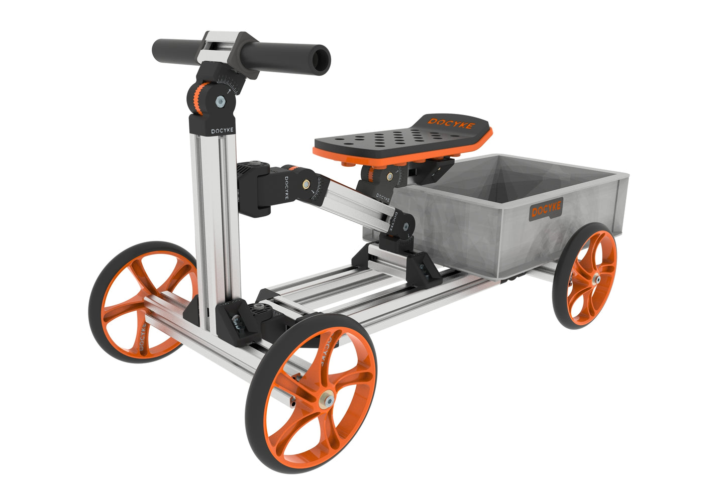 KidRock Buildable Kit 20 in 1 Kids Balance Bike No Pedal Toy for 1 to 6 Years Construction Construction Kit Kids Sit/Stand Scooter Most Popular M Kit (Non Electric)