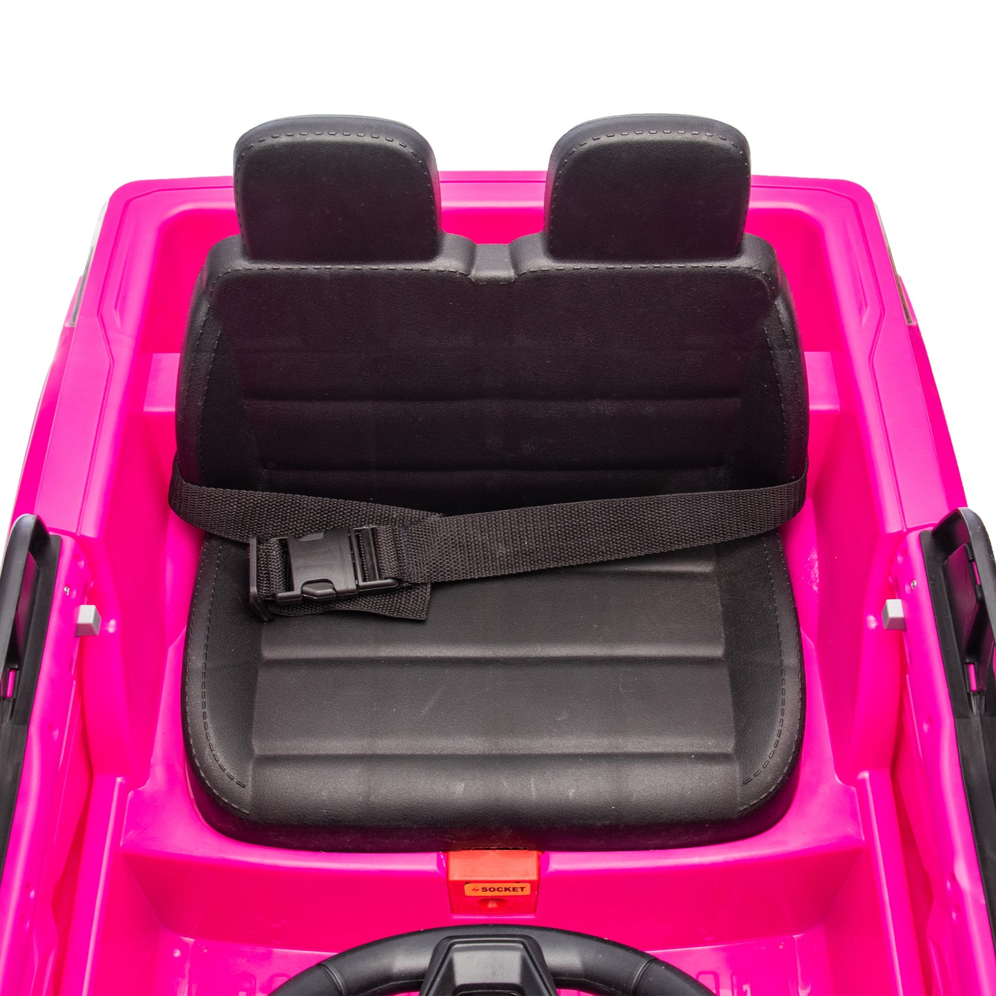 24V Kids Ride on Car W/Parents Control,Licensed Chevrolet Silverado,Four-wheel suspension,LED Lights,Bluetooth,music,USB,MP3,Power display,speeds 2.49-3.73MPH For kids aged 2-5.