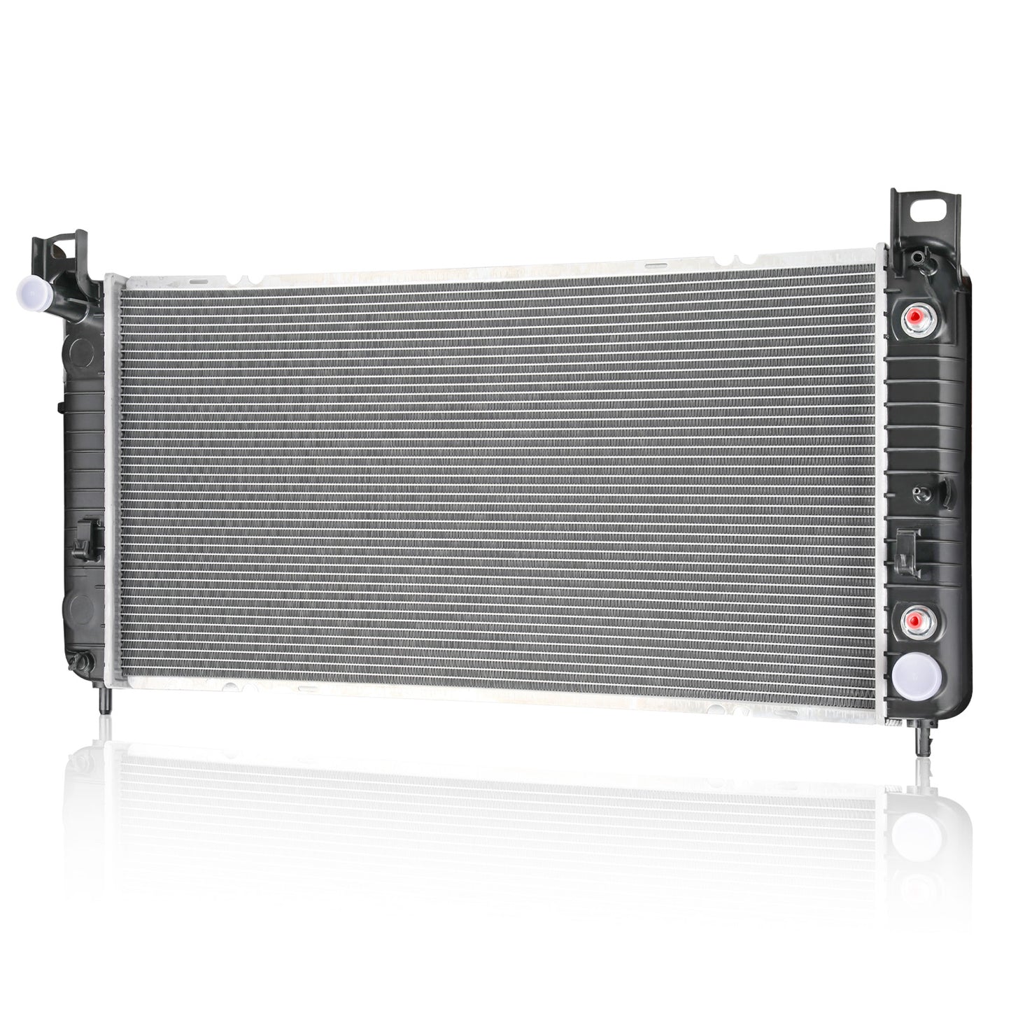 34" Radiator for Chevy Silverado 1500 GMC Yukon Cadillac Escalade 4.8L 5.3L 6.0L 2423