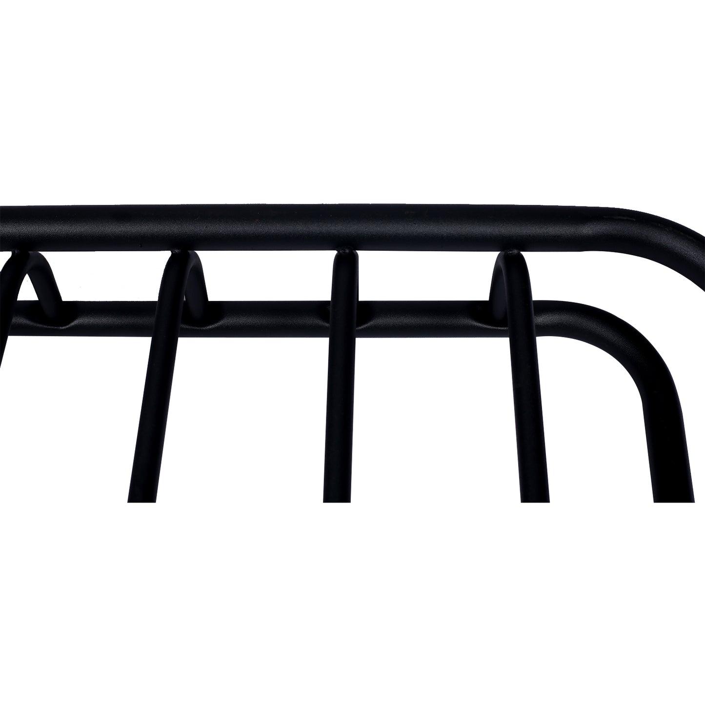 Rooftop Cargo Carrier Basket Motoring Roof Rack,Top Mount Roof Rack 64" black steel