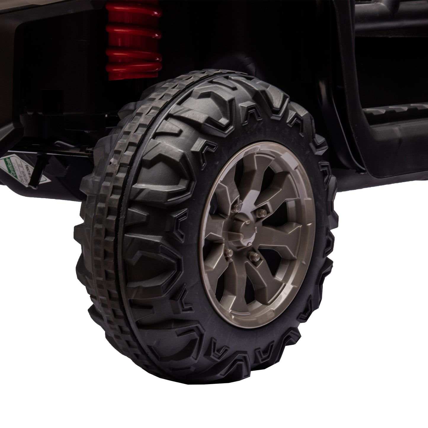 24V Ride On Truck 2 Seater Ride On UTV with 2x200W Motor Ride On Dump Truck with Dump Bed/Shovel Ride On Car with Remote Control Electric Vehicle with  Non-slip tyre for Boys Girls